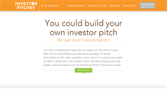 Desktop Screenshot of investorpitches.com